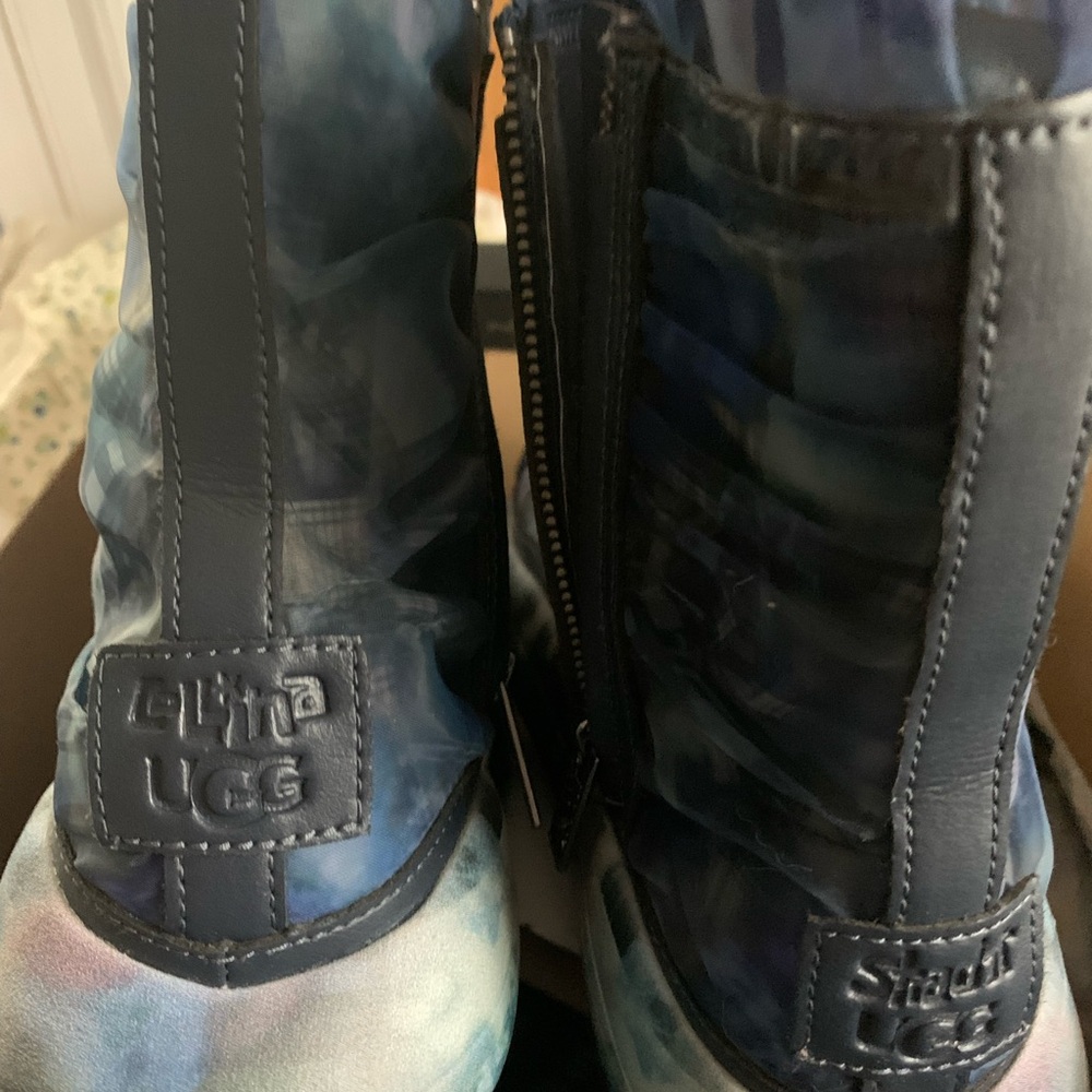 UGG Blue Ankle Boots - Picture 4 of 6